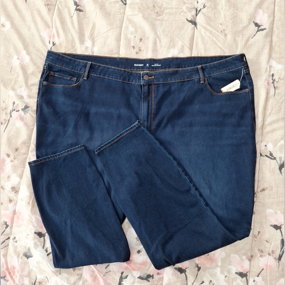 NWT Old Navy Womens Pop Icon Skinny Jeans Size 30 Short Mid Rise Dark Wash